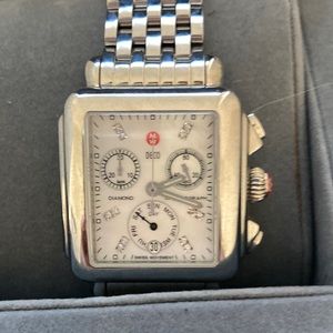 Michele diamond watch
